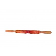 OkaeYa Anand Roller - II Wooden Acupressure Massager with Double Roller